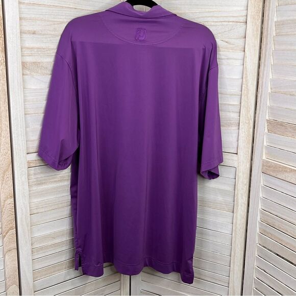 3/$25 FootJoy Purple Performance Golf Polo Large - Picture 8 of 10